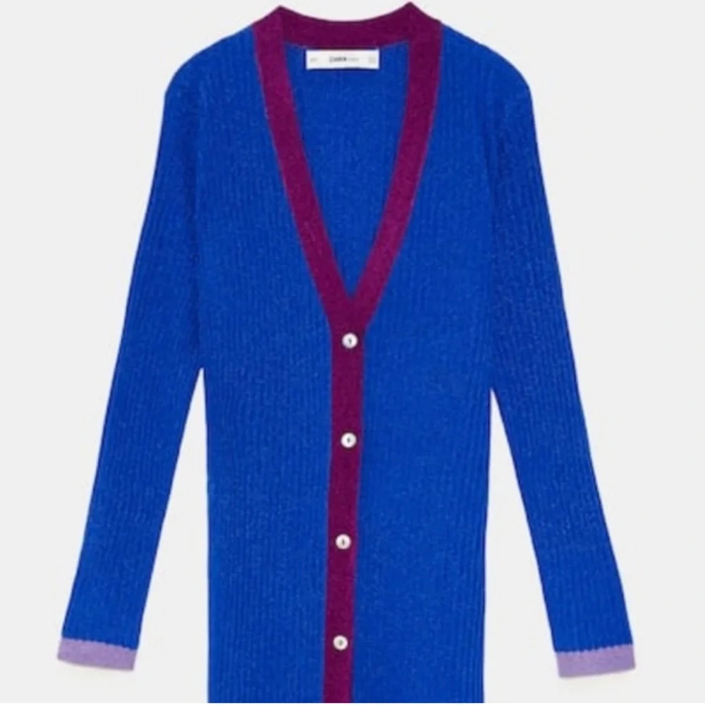 Zara knit metallic cardigan. Special edition, size M - Picture 4 of 4
